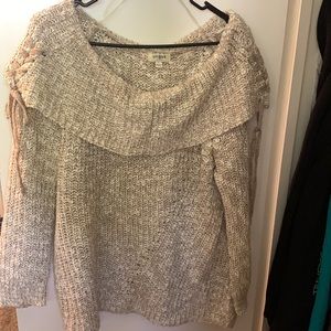 Umgee off the shoulder sweater